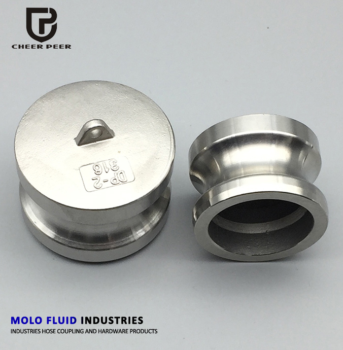 Stainless steel camlock coupling Part DP